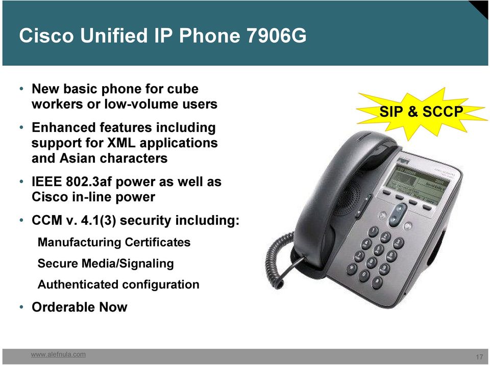 3af power as well as Cisco in-line power CCM v. 4.