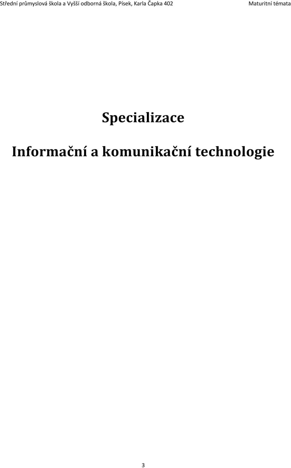 komunikační