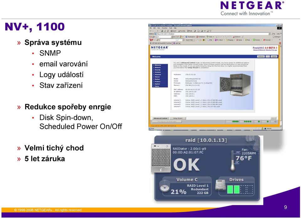 Redukce spořeby enrgie Disk Spin-down,