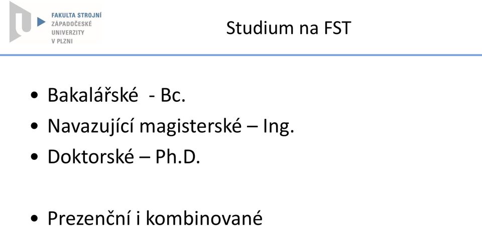 Navazující magisterské