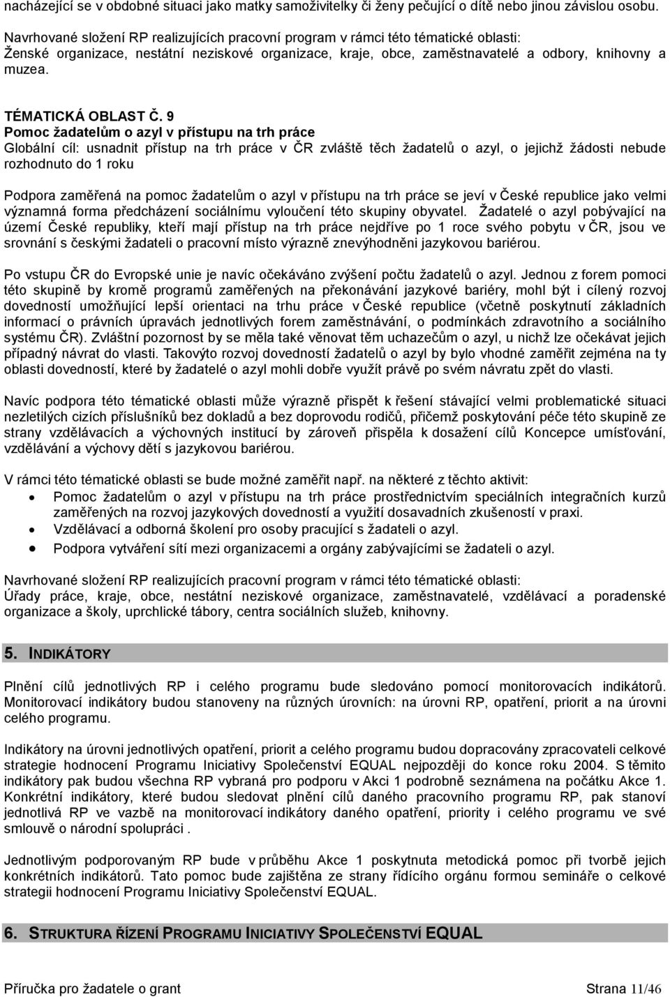 TÉMATICKÁ OBLAST Č.