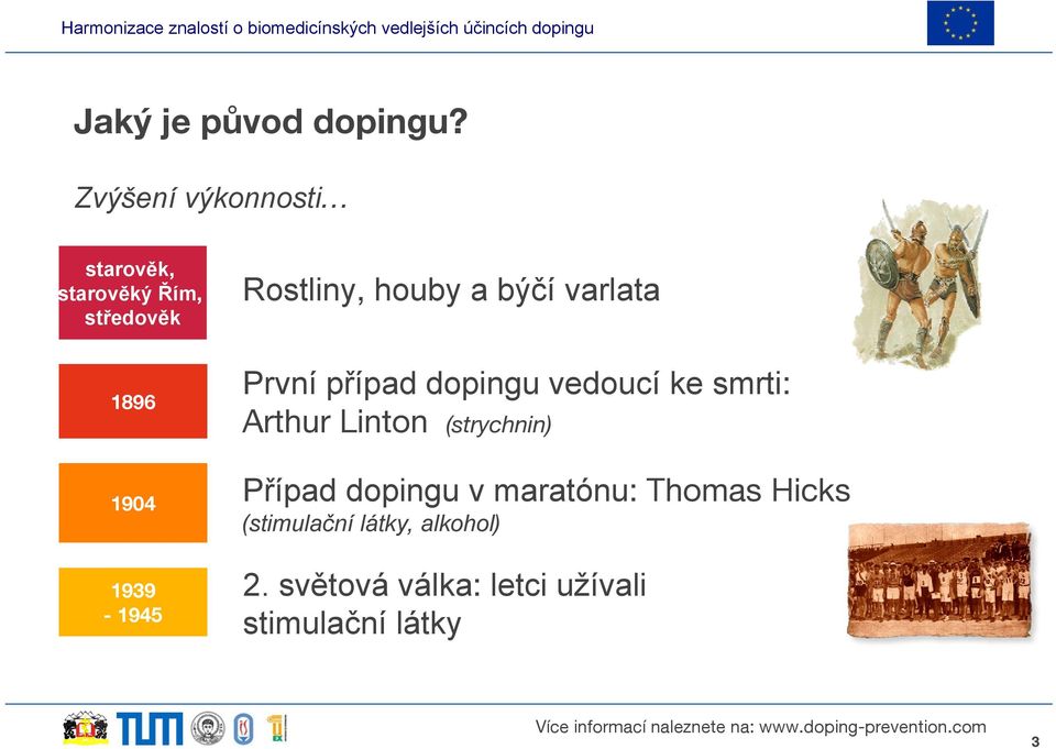 Rostliny, houby a býčí varlata První případ dopingu vedoucí ke smrti: Arthur