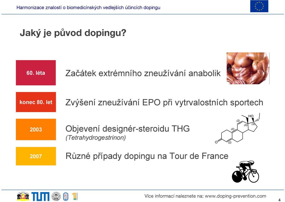 let Zvýšení zneužívání EPO při vytrvalostních sportech HO 2003