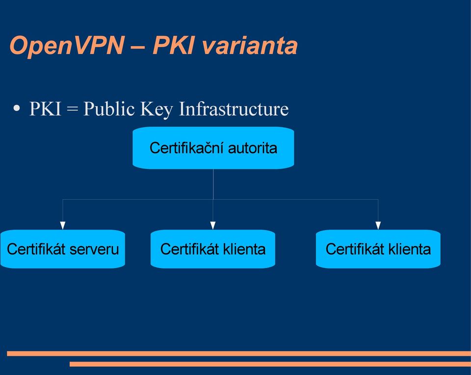 Certifikační autorita Certifikát