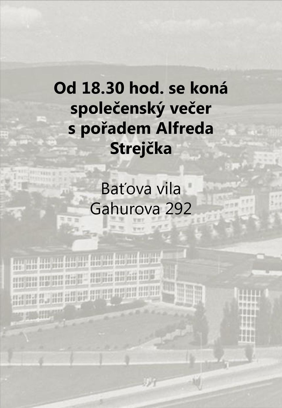 večer s pořadem