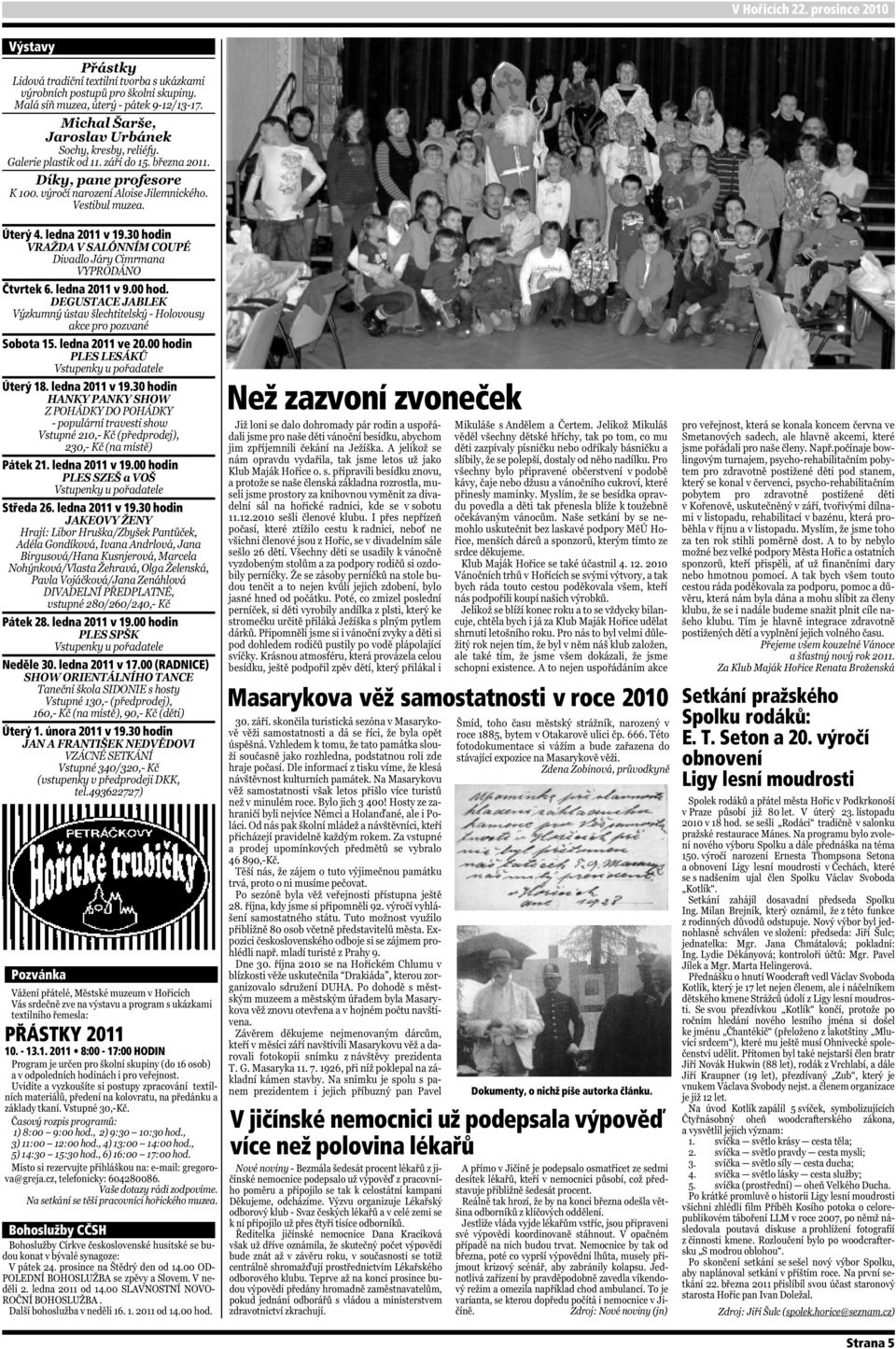 30 hodin Pozvánka PŘÁSTKY 2011