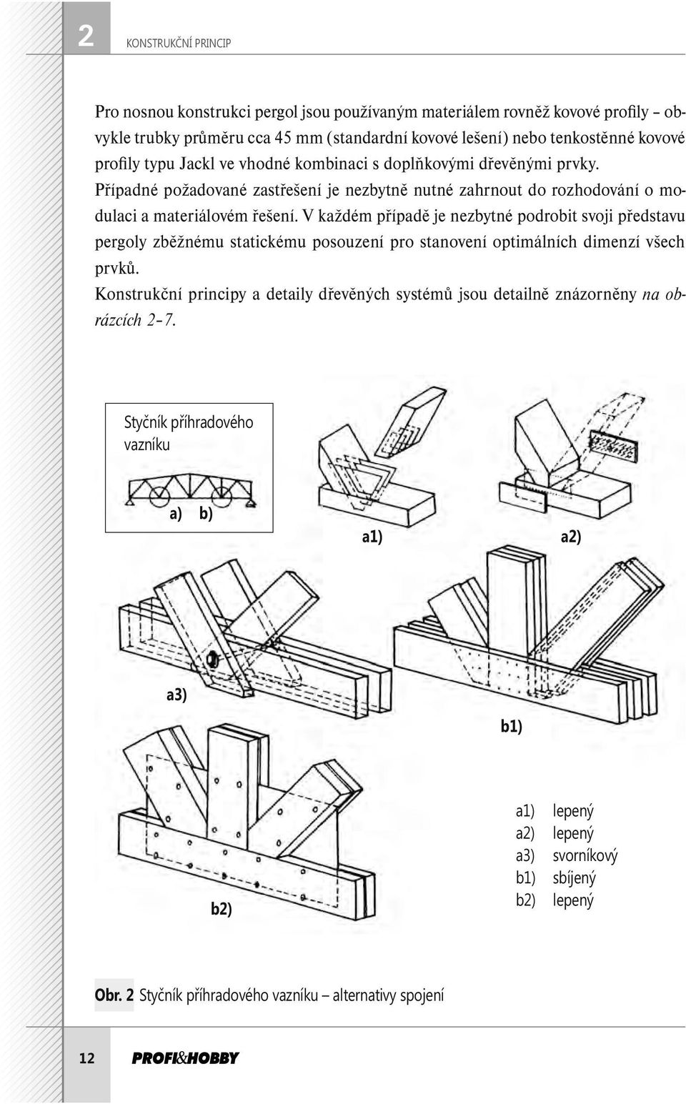 V každém případě je nezbytné podrobit svoji představu pergoly zběžnému statickému posouzení pro stanovení optimálních dimenzí všech prvků.