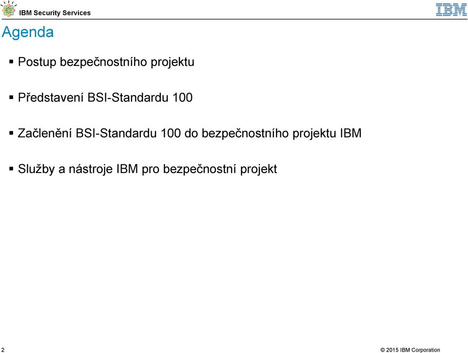 BSI-Standardu 100 do bezpečnostního