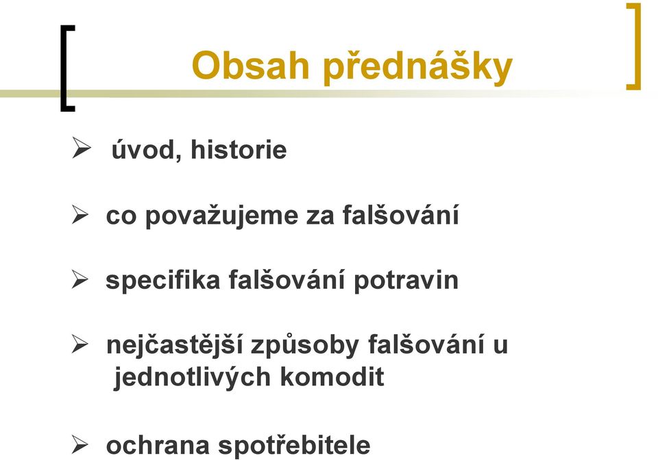 falšování potravin nejčastější způsoby