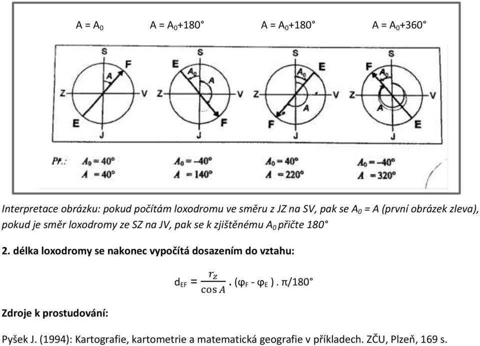 přičte 180 2.