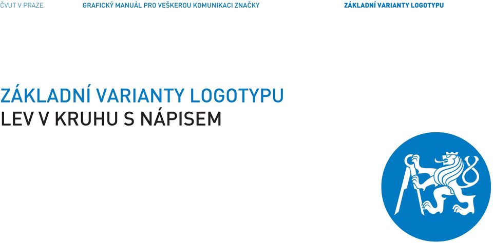 Základní varianty logotypu