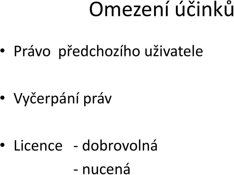 Vyčerpání práv