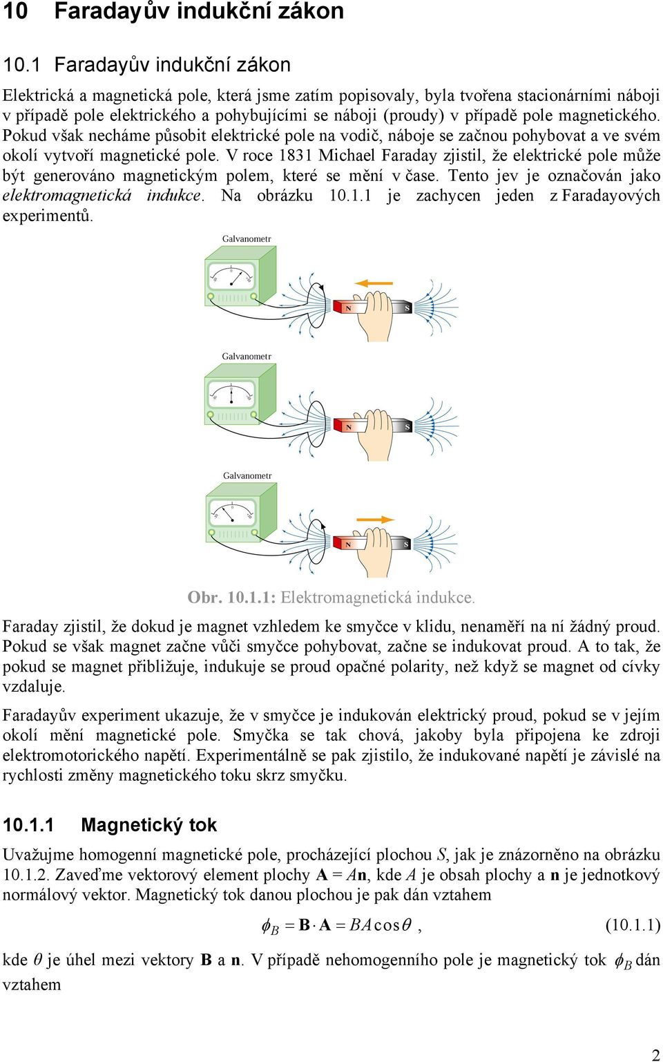 magnetického. Pokud však necháme působit elektrické pole na vodič, náboje se začnou pohybovat a ve svém okolí vytvoří magnetické pole.