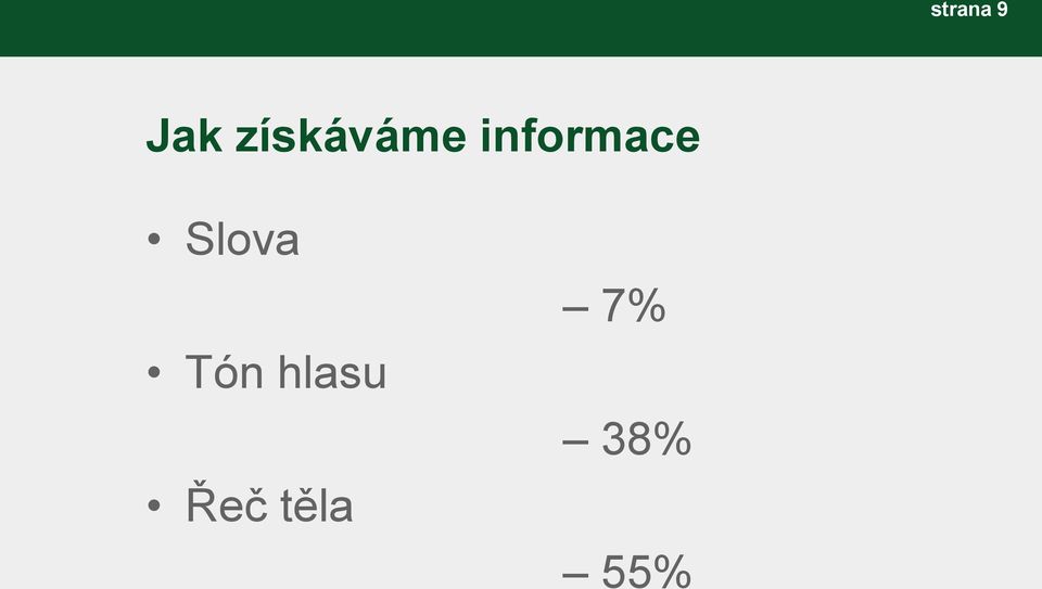 informace Slova