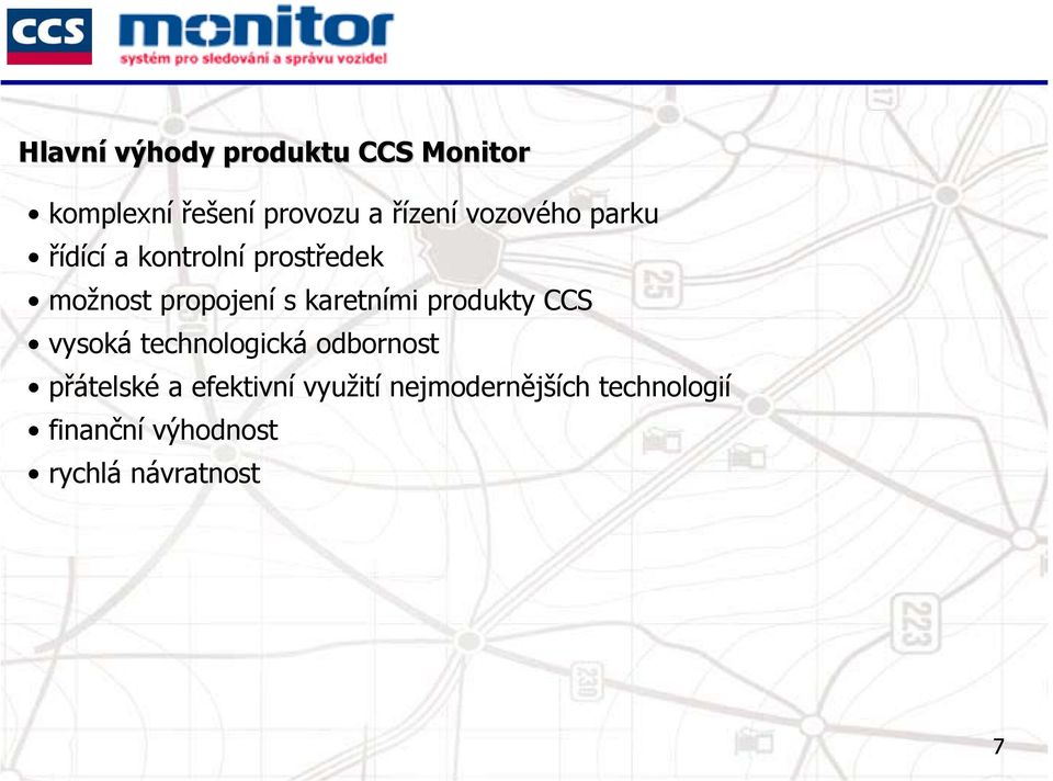 karetními produkty CCS vysoká technologická odbornost přátelské a