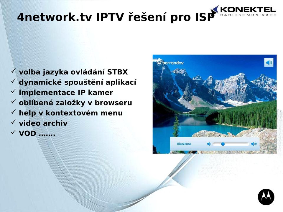 STBX dynamické spouštění aplikací implementace
