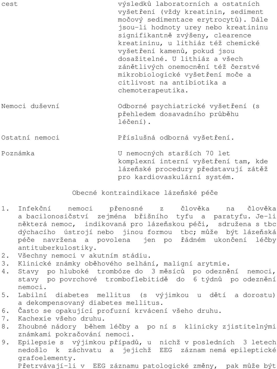 U lithiáz a všech zánětlivých onemocnění též čerstvé mikrobiologické vyšetření moče a citlivost na antibiotika a chemoterapeutika.