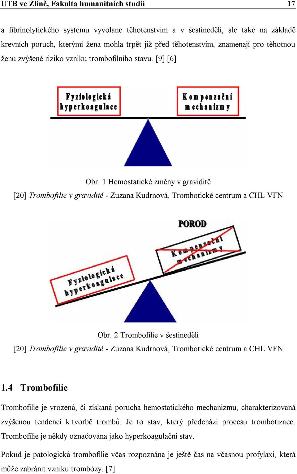 2 Trombofilie v šestinedělí [20] Trombofilie v graviditě - Zuzana Kudrnová, Trombotické centrum a CHL VFN 1.