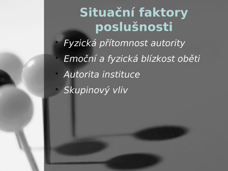 Emoční a fyzická blízkost