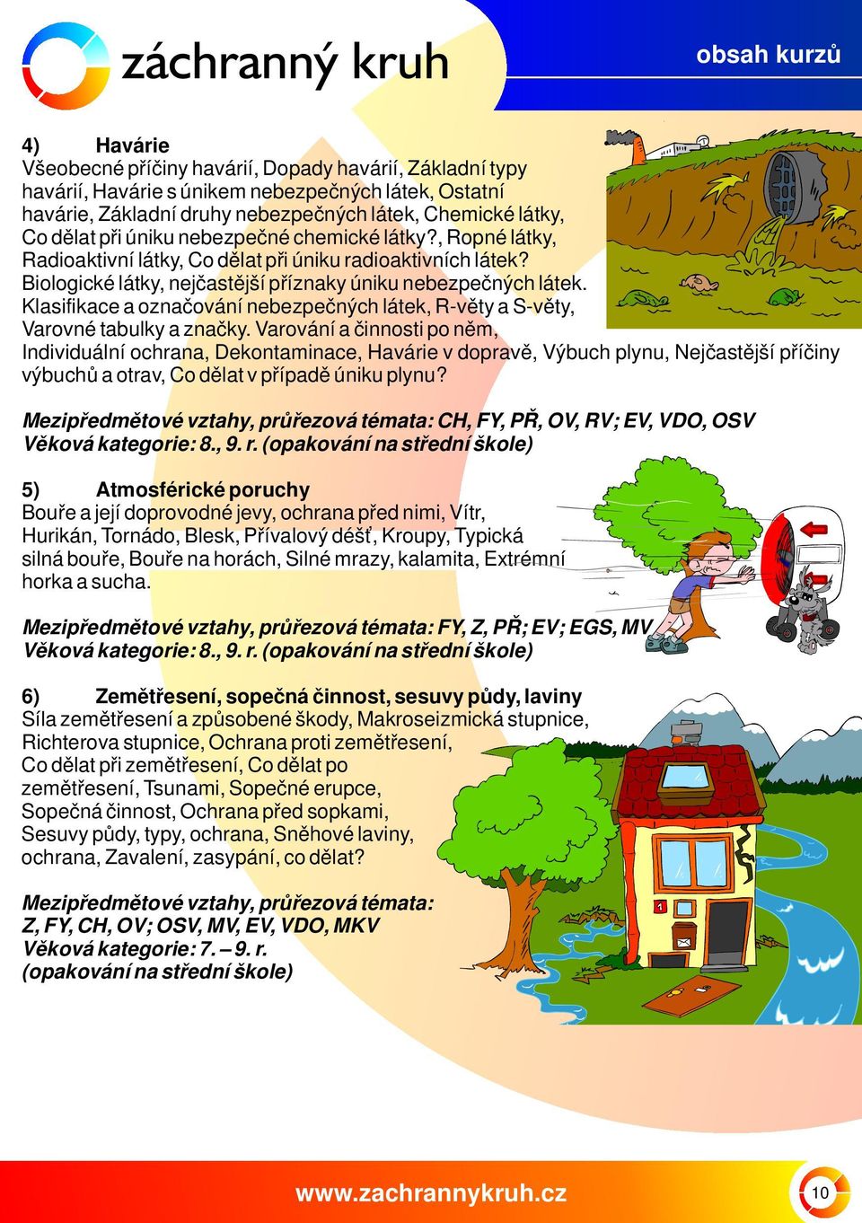 Klasifikace a označování nebezpečných látek, R-věty a S-věty, Varovné tabulky a značky.