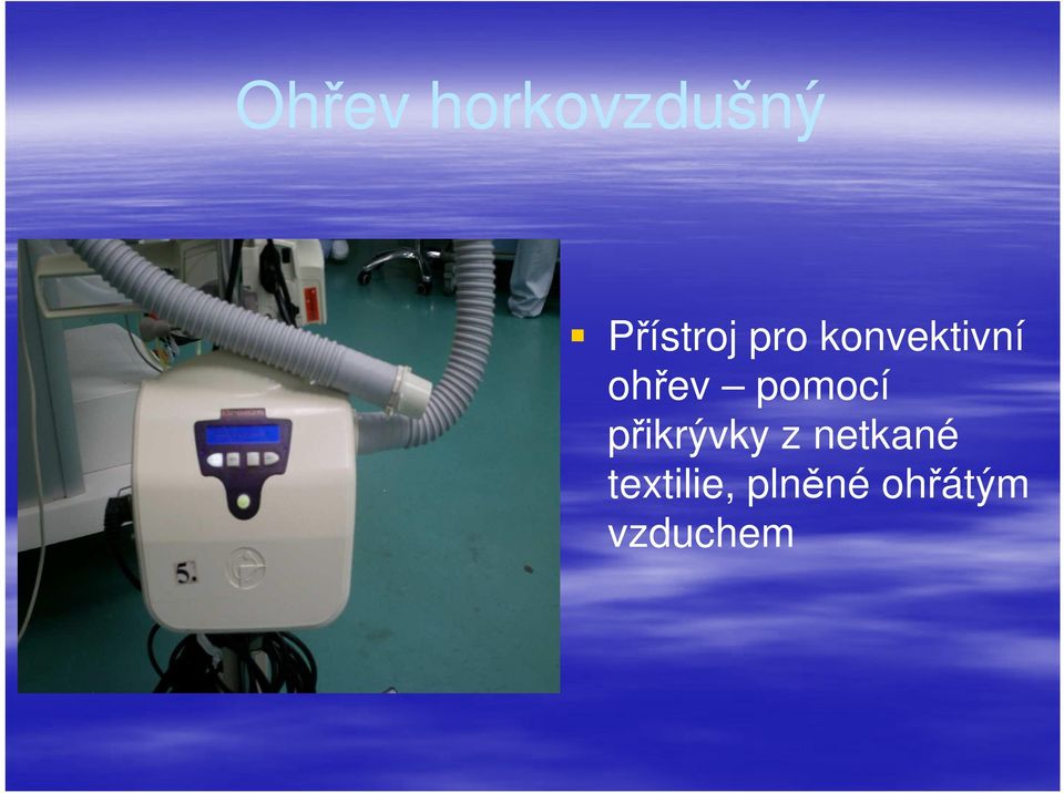 pomocí přikrývky z netkané