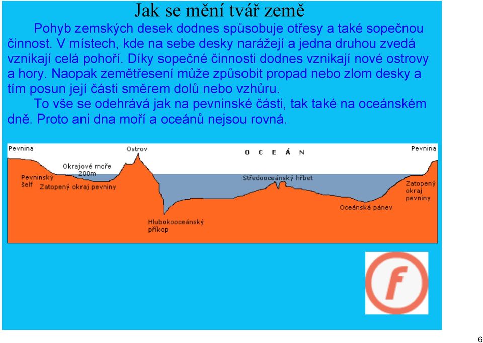 Díky sopečné činnosti dodnes vznikají nové ostrovy a hory.