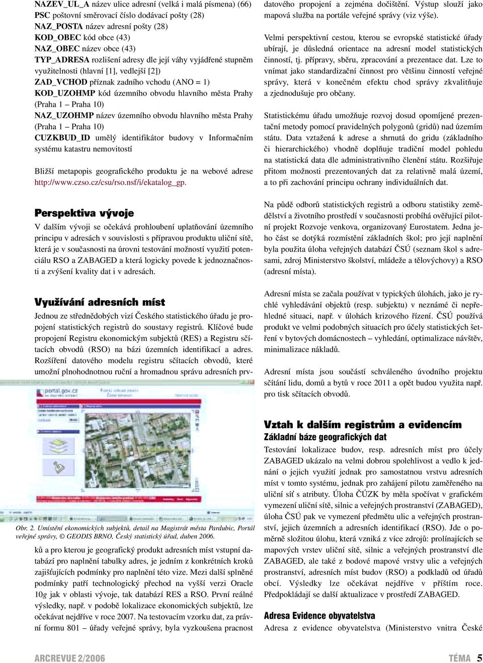 (Praha 1 Praha 10) NAZ_UZOHMP název územního obvodu hlavního města Prahy (Praha 1 Praha 10) CUZKBUD_ID umělý identifikátor budovy v Informačním systému katastru nemovitostí Bližší metapopis