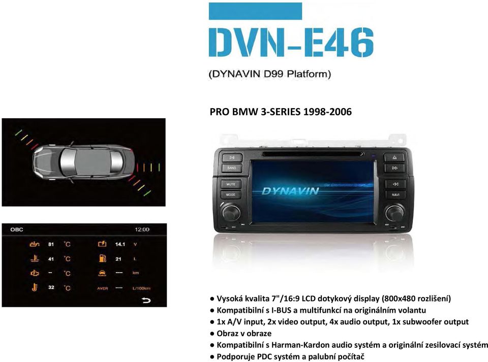 na originálním volantu Kompatibilní s Harman-Kardon audio systém