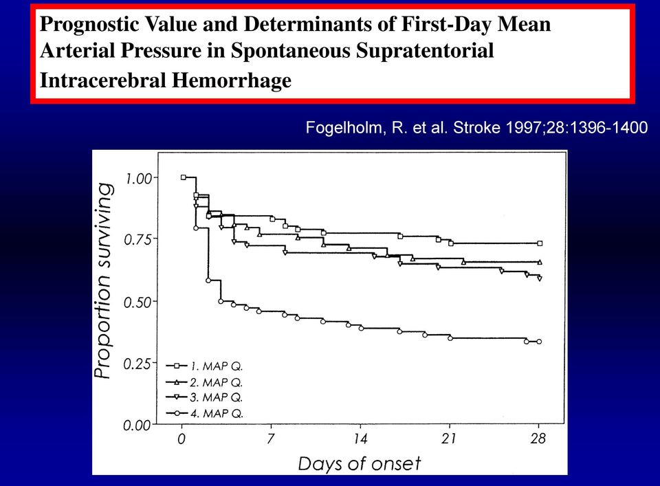 Spontaneous Supratentorial Intracerebral