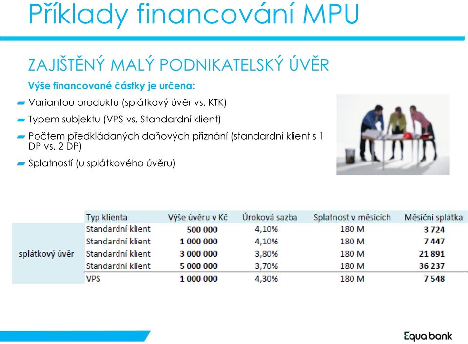 KTK) Typem subjektu (VPS vs.