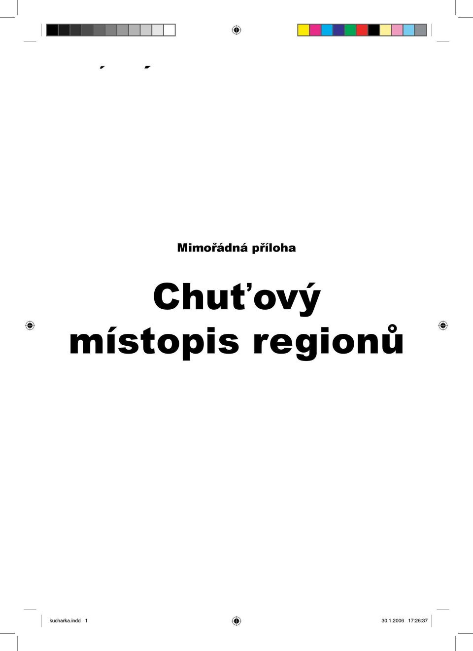 regionů kucharka.