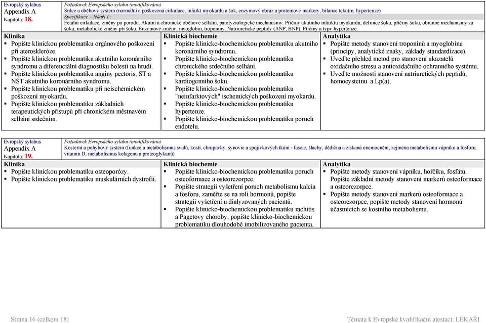 Příčiny akutního infarktu myokardu, definice šoku, příčiny šoku, obranné mechanismy za šoku, metabolické změny při šoku. Enzymové změny, myoglobin, troponiny. Natriuretické peptidy (ANP, BNP).