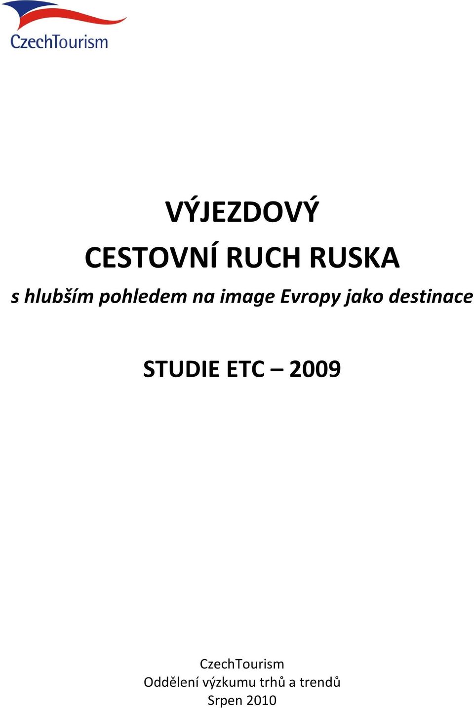 destinace STUDIE ETC 2009