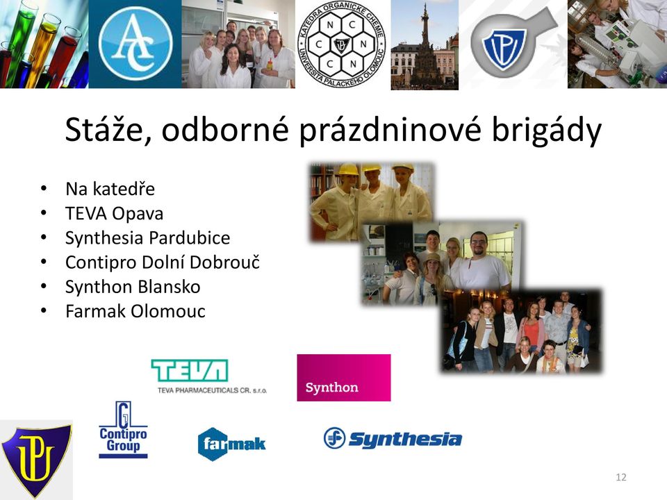 Synthesia Pardubice Contipro