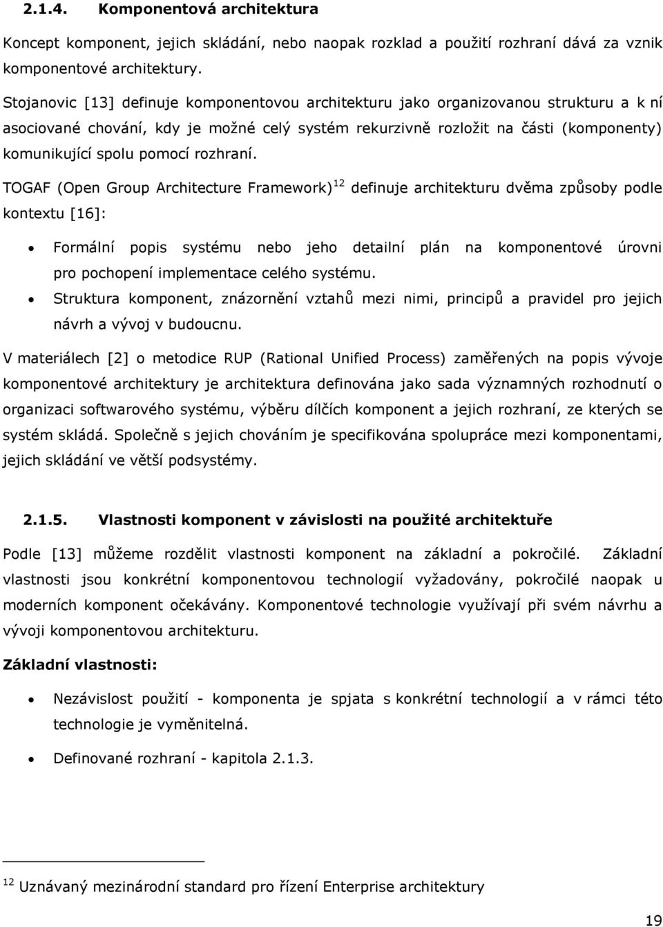 pomocí rozhraní.