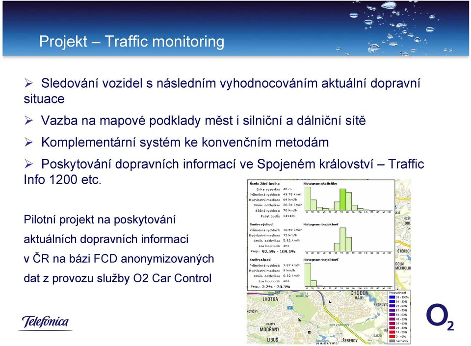 Poskytování dopravních informací ve Spojeném království Traffic Info 1200 etc.