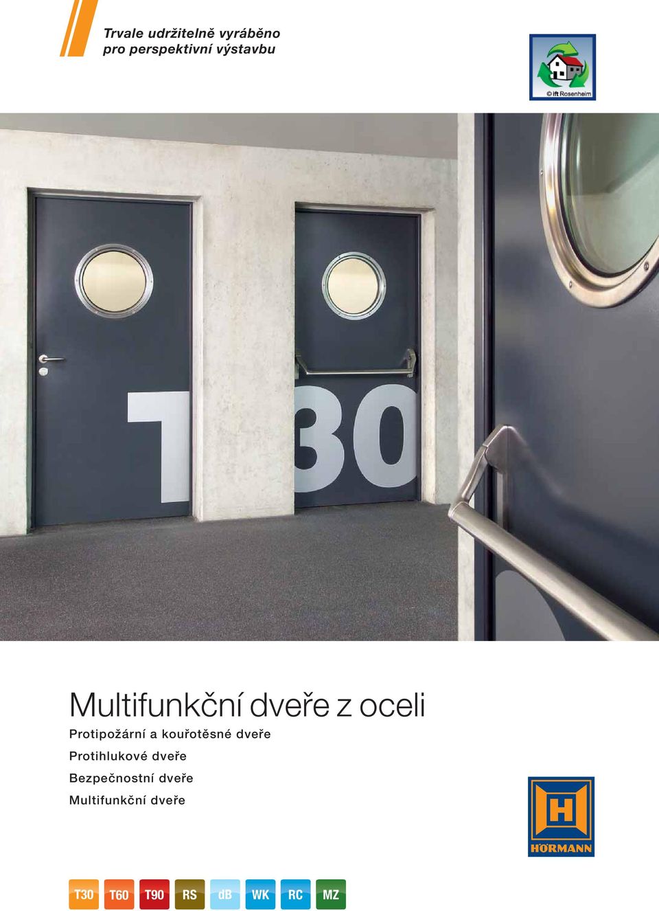 oceli Protipožární a kouřotěsné