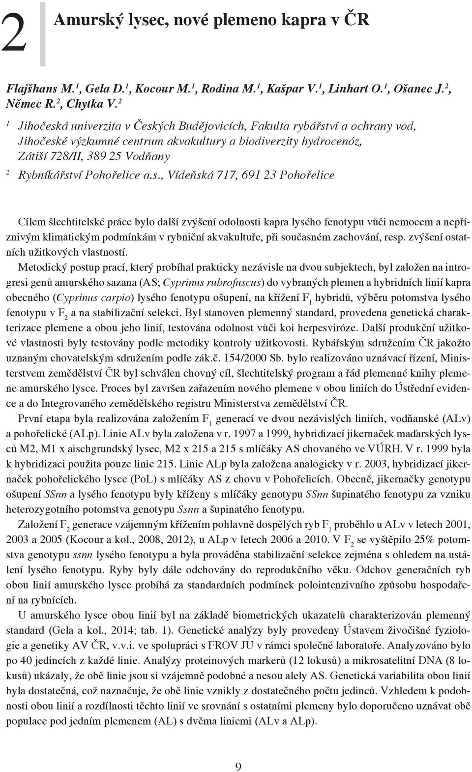Pohořelice a.s.
