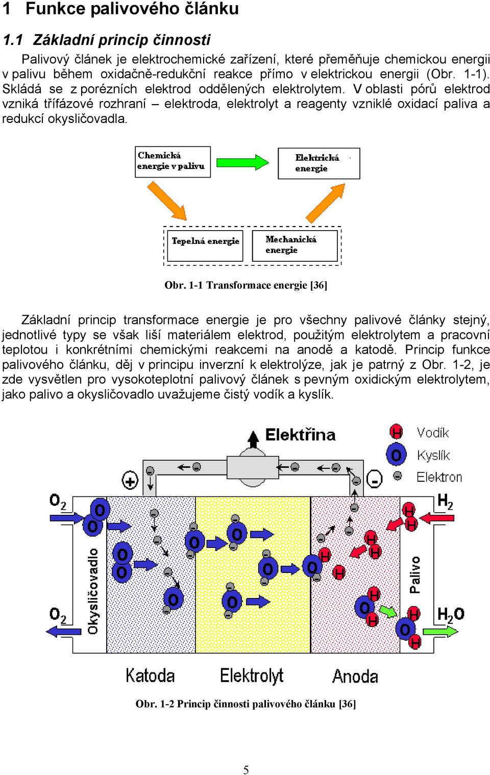 Skládá se z porézních elektrod oddělených elektrolytem. V oblasti pórů elektrod vzniká třífázové rozhraní elektroda, elektrolyt a reagenty vzniklé oxidací paliva a redukcí okysličovadla. Obr.