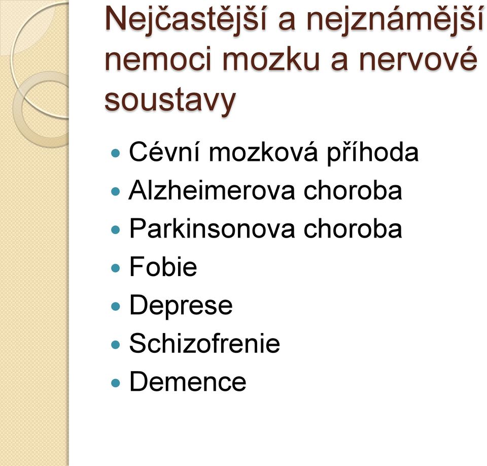 příhoda Alzheimerova choroba