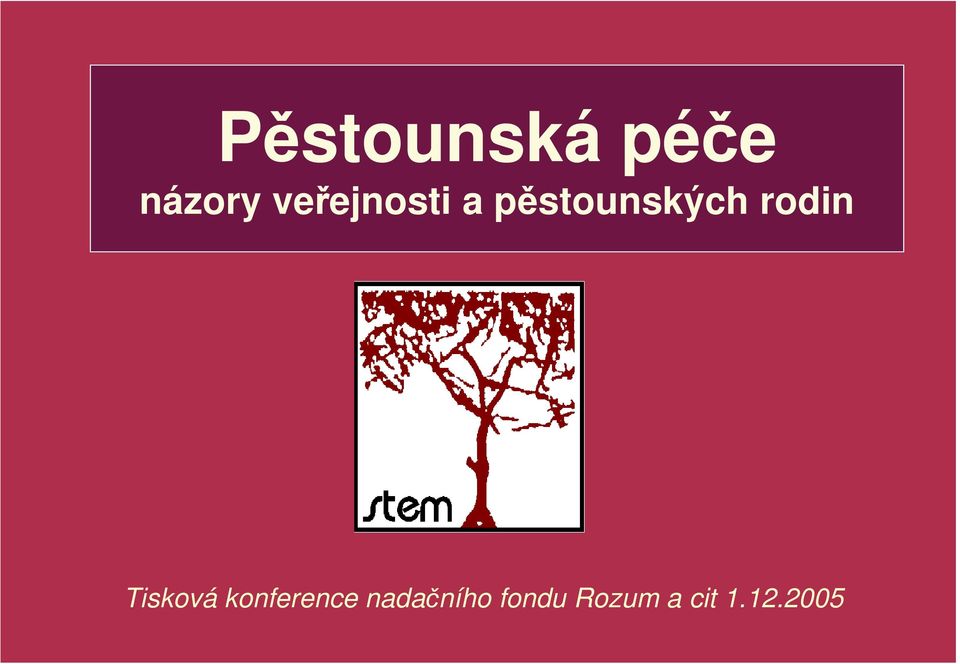 rodin Tisková konference