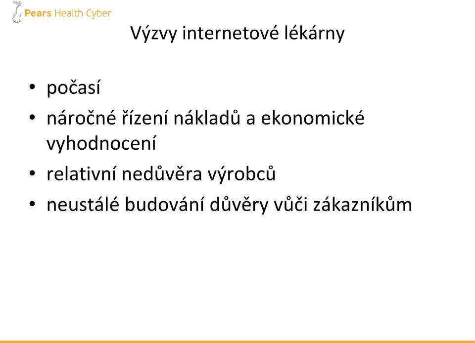 vyhodnocení relativní nedůvěra