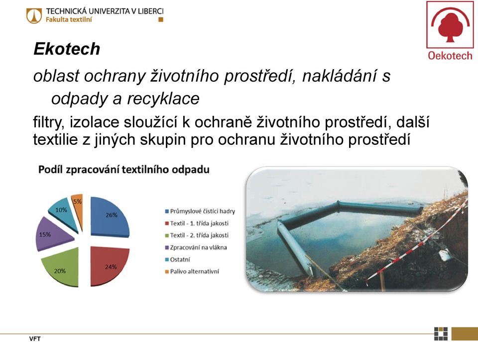 sloužící k ochraně životního prostředí, další