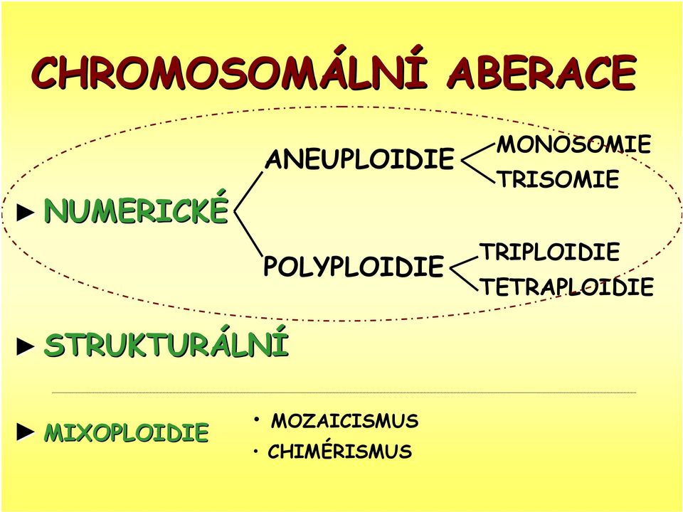 TRISOMIE TRIPLOIDIE TETRAPLOIDIE