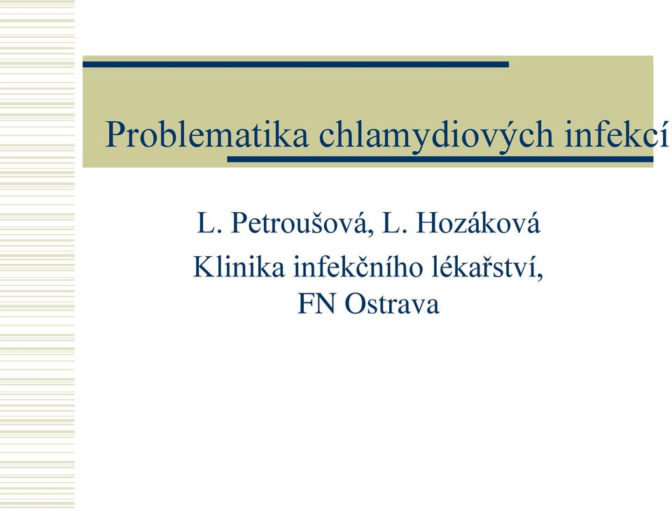 Petroušová, L.