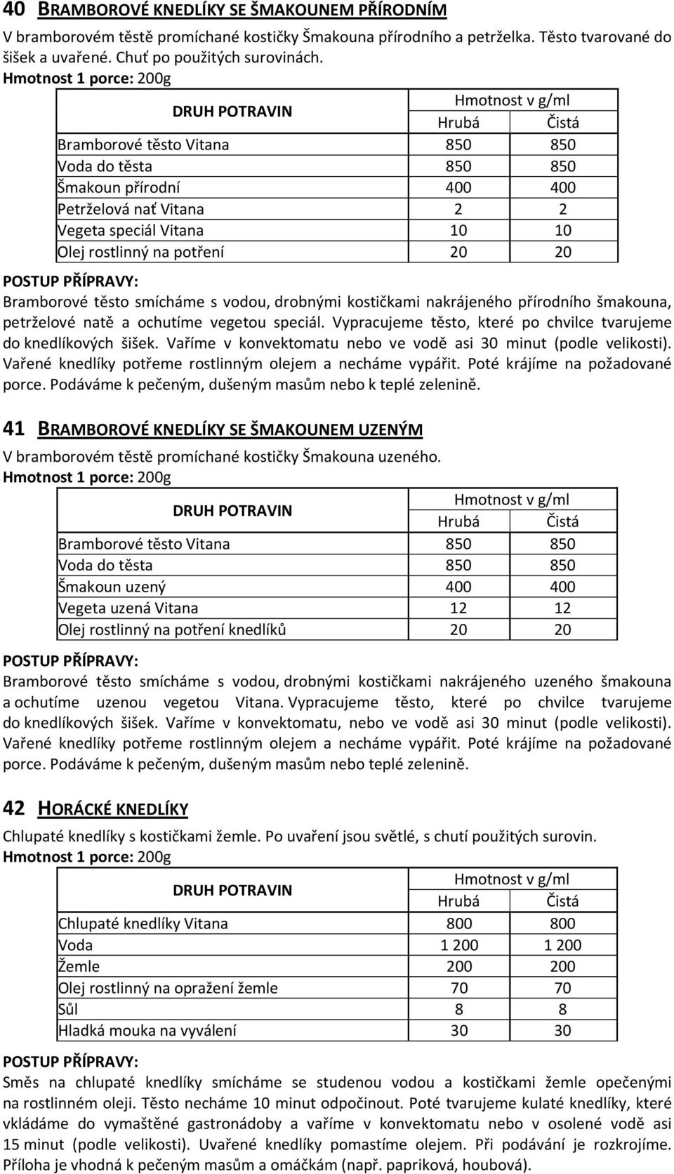 drobnými kostičkami nakrájeného přírodního šmakouna, petrželové natě a ochutíme vegetou speciál. Vypracujeme těsto, které po chvilce tvarujeme do knedlíkových šišek.