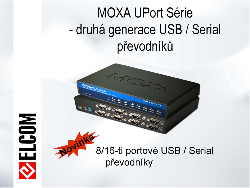 převodníků Novinka 8/16-ti