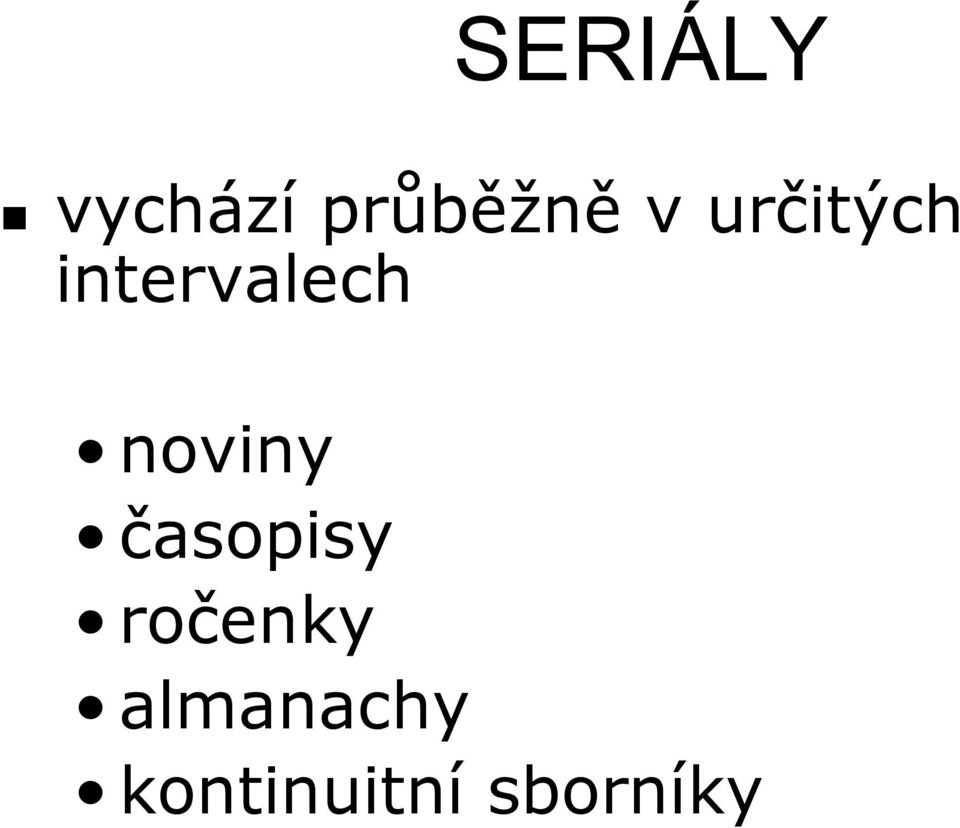 noviny časopisy ročenky