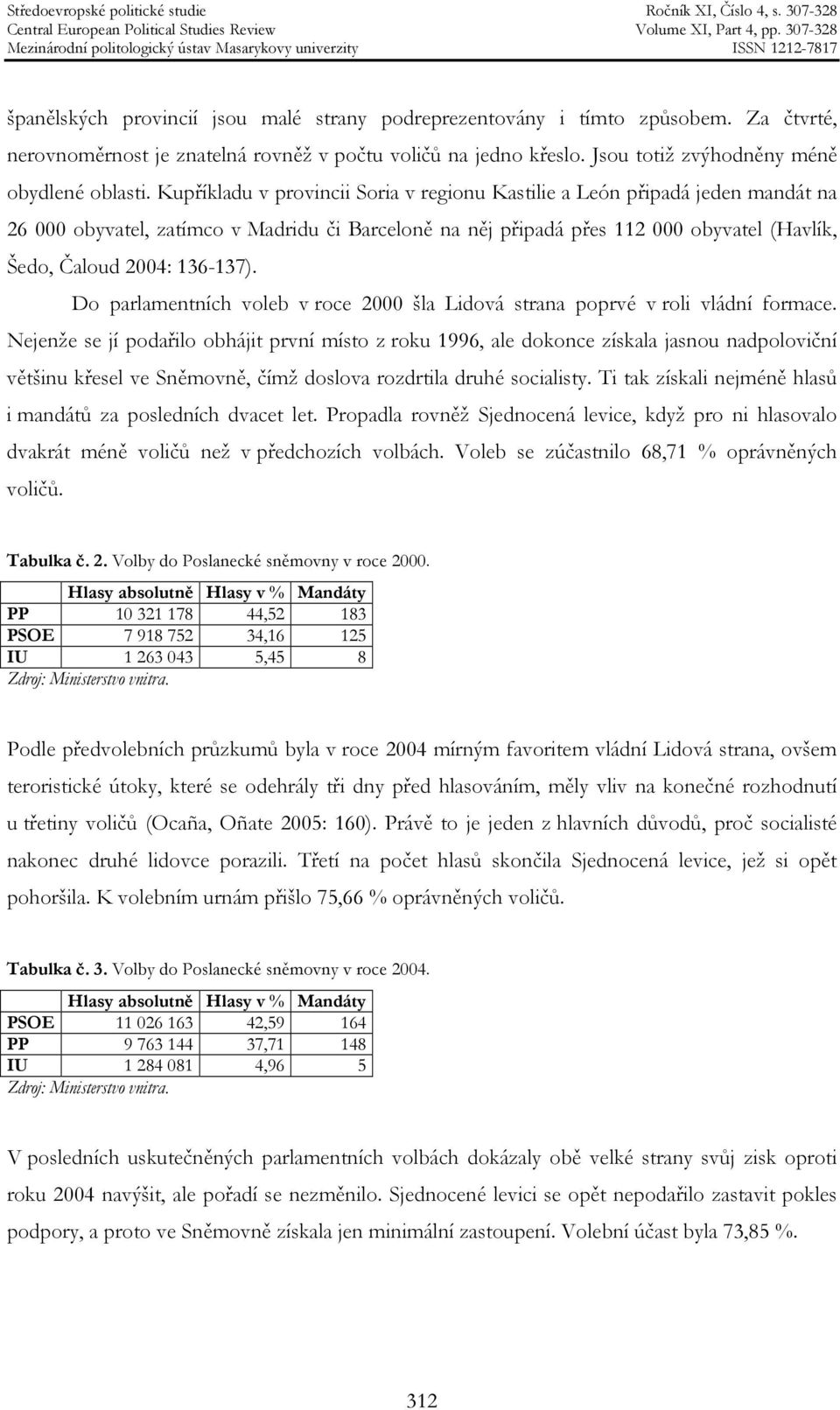 136-137). Do parlamentních voleb v roce 2000 šla Lidová strana poprvé v roli vládní formace.