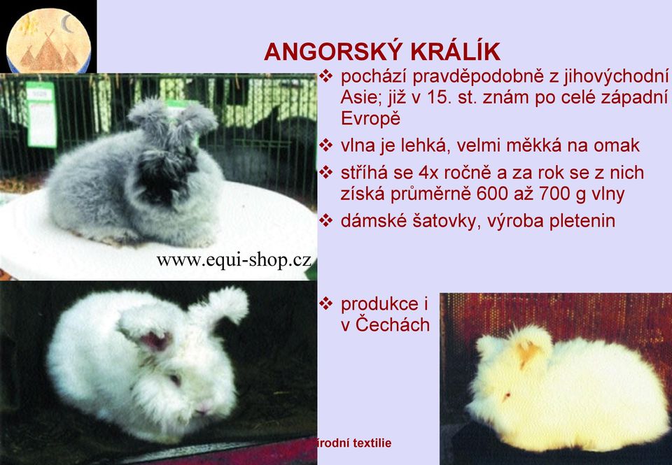 stříhá se 4x ročně a za rok se z nich získá průměrně 600 až 700 g
